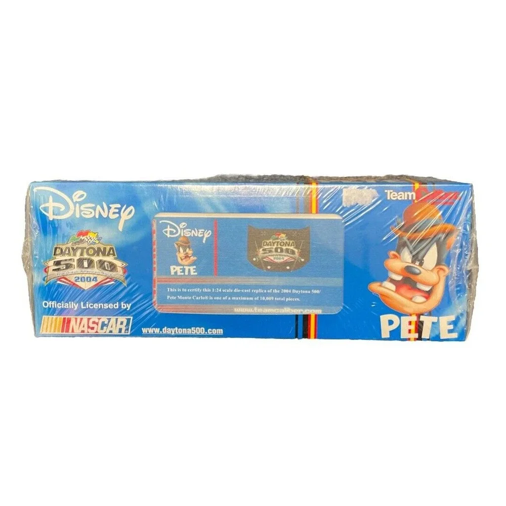 Pete Disney Monte Carlo Daytona 500 2004 1:24 Die Cast Factory Sealed